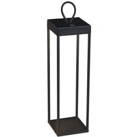 Akkuleuchte | Ravello | Schwarz | 15 x 15 x 50 cm