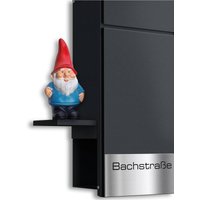 Metzler Regal für Briefkästen | RAL 7016 Anthrazit | Plate D