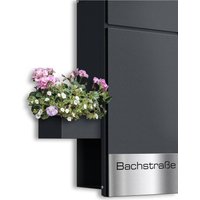 Metzler Dekoschale für Briefkästen | RAL 7016 Anthrazit | Cubic G
