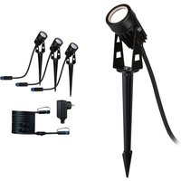 Plug & Shine | LED Gartenstrahler | Basisset