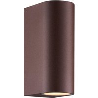 Wandleuchte | Dion Double | Rost
