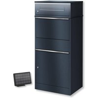 Metzler Paketbox mit Briefkasten | LED | für Pakete bis zur Größe M | Bispo
