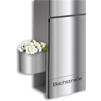 Metzler Blumenkasten für Briefkästen | Edelstahl | Cubic R