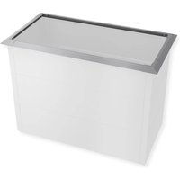 Metzler Schneckenschutz für Hochbeet mit den Maßen 100 x 50 x 77 cm | Grau