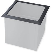 Metzler Schneckenschutz für Hochbeete mit den Maßen 50 x 50 x 50 cm | Eisenglimmer