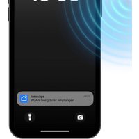 Zustellbenachrichtigung per App und Funk-Gong – passend zur Modellreihe Bispo mit zwei Brieffächern