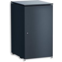 Metzler Mülltonnenbox | 1er | 240l | aus Aluminium | rostfrei & massiv | Anthrazit RAL 7016