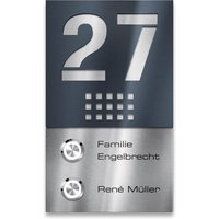 Metzler Funkklingel Edelstahl | Selma M2