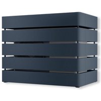 Metzler Wärmepumpenabdeckung | Verkleidung für Wärmepumpe modular erweiterbar | RAL 7016 Anthrazit