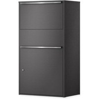 Metzler Paketbox XL | Paketkasten rostfrei | Eisenglimmer | Bispo Max