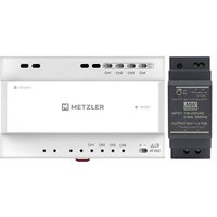Metzler 2-Draht Video-/Audio Verteiler + Transformator | 4 Anschlüsse