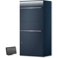 Metzler Paketbox XL mit Briefkasten | LED | RAL 7016 Anthrazit | Bispo Max 2