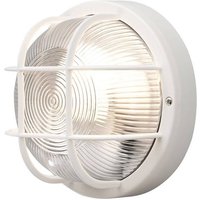 Außenwand- & Deckenleuchte Dimmbar | IP44 | Mantova | Weiß