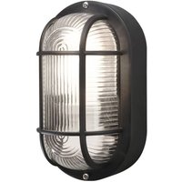 Außenwand- & Deckenleuchte Dimmbar | IP44 | Elmas | Schwarz