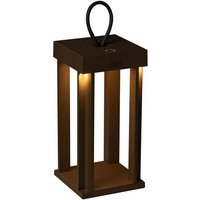 Laterne LED Dimmbar | Warmweiß | IP54 | Cannes | Rostoptik