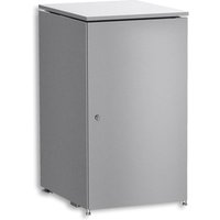Metzler Mülltonnenbox | 1er | 240l | aus Aluminium | rostfrei & massiv | Grau