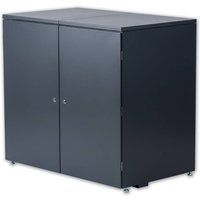 Metzler Mülltonnenbox | 2er | 240l | aus Stahl | rostfrei & massiv | RAL 7016 Anthrazit