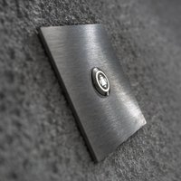 Metzler Türklingel Edelstahl beleuchtetes Klingelsymbol | Tenika