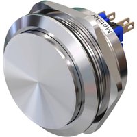 Metzler - Drucktaster 40mm - IP67 IK10 - Edelstahl - Hervorstehend - Lötkontakte