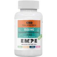 CBD Full Spectrum Infused Vegan Gummies 50mg Mixed Flavors