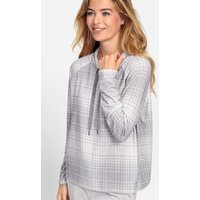 Szara bluza damska Cora Jersey w kratę - Cool Vision