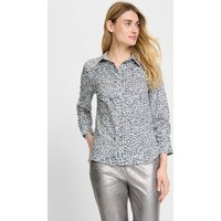 Szara bawełniana koszula damska w panterkę – Cosmic Chic