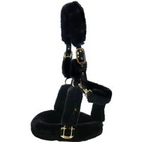 Kentucky Horsewear Transporthalfter Lammfell schwarz – WB Kentucky Horsewear Transporthalfter Lammfell schwarz – WB