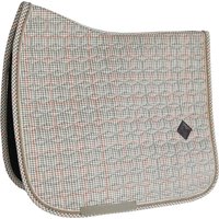 Kentucky Horsewear Dressur-Schabracke „Pied-de-Poule“ – beige Kentucky Horsewear Dressur-Schabracke „Pied-de-Poule“ – beige