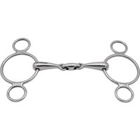 Sprenger 3-Ring Gebiss doppelt gebrochen 16 mm – 125 mm Sprenger 3-Ring Gebiss doppelt gebrochen 16 mm – 125 mm