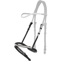 Kavalkade Islandtrense „Aradis“ Englisches Reithalfter Hvítur schwarz/weiß Kavalkade Islandtrense „Aradis“ Englisches Reithalfter Hvítur schwarz/weiß