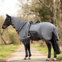 BUSSE Ausreitdecke MOSKITO-FRANSEN III grau/anthrazit – 125 cm BUSSE Ausreitdecke MOSKITO-FRANSEN III grau/anthrazit – 125 cm