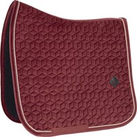 Kentucky Horsewear Dressur-Schabracke „Velvet“ – bordeaux Kentucky Horsewear Dressur-Schabracke „Velvet“ – bordeaux