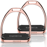 Sprenger Kindersteigbügel HS Fillis, rosegold, 11 cm Trittweite – 1 Paar Sprenger Kindersteigbügel HS Fillis, rosegold, 11 cm Trittweite – 1 Paar