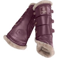 ESKADRON Gamaschen GLAMSLATE FAUXFUR, cassis – XL ESKADRON Gamaschen GLAMSLATE FAUXFUR, cassis – XL
