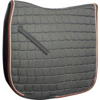 Schockemöhle Sports Schabracke Dynamite Dressur für WB, grey melange/orange Schockemöhle Sports Schabracke Dynamite Dressur für WB, grey melange/orange