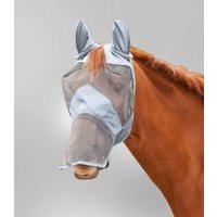 Waldhausen Fliegenmaske Premium mit Ohren-u.Nasenschutz silbergrau – WB Waldhausen Fliegenmaske Premium mit Ohren-u.Nasenschutz silbergrau – WB