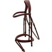 Schockemöhle Sports Trense Tokyo Select – royal oak/cream/silver – WB Schockemöhle Sports Trense Tokyo Select – royal oak/cream/silver – WB