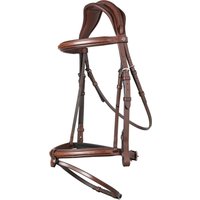 Trust Equestrian Trense Geneva, englisch kombiniert, braun/silber – WB/Full Trust Equestrian Trense Geneva, englisch kombiniert, braun/silber – WB/Full