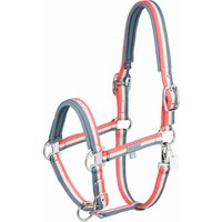 ESKADRON Halfter DOUBLE PIN, steel blue-greige-coral blossom – XWB ESKADRON Halfter DOUBLE PIN, steel blue-greige-coral blossom – XWB