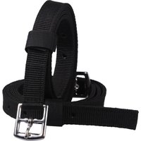 QHP Steigbügelriemen Nylon schwarz – 120 cm QHP Steigbügelriemen Nylon schwarz – 120 cm