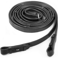 Schockemöhle Sports Lederzügel Stops mit Zaumhaken – Schwarz Schockemöhle Sports Lederzügel Stops mit Zaumhaken – Schwarz