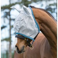 Horseware Ireland Fliegenmaske Amigo FlyMask „silver/dark grey“ – Vollblut Horseware Ireland Fliegenmaske Amigo FlyMask „silver/dark grey“ – Vollblut