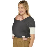 Aura Babytragetuch - Nachhaltiger Strick: Soft Black