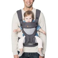 Ergobaby 360-Babytrage - Mesh: Carbon Grey