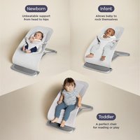 3-In-1 Evolve Babywippe - FormaKnit: Ivory Olive