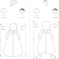 Ergobaby On the Move Schlummersack: Elephant-Dick-L (12-24 M)