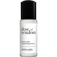 Philosophy, Philosophy Serums & Treatments Dose of Wisdom Bouncy Skin Reactivating Serum 30ml Philosophy, Philosophy Serums & Treatments Dose of Wisdom Bouncy Skin Reactivating Serum 30ml