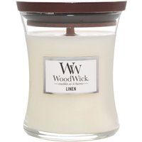 WoodWick, WoodWick Hourglass Candles Linen Medium Candle 275g / 9.7 oz. WoodWick, WoodWick Hourglass Candles Linen Medium Candle 275g / 9.7 oz.