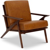 Hamm Modern Accent Chair Leather - Final Sale