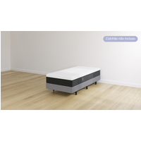 Cama Box Emma Select Cinza Solteiro Tamanho 88x188